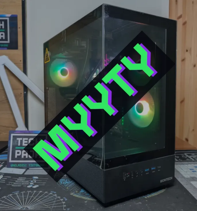 Käytetty pelikone Ryzen 7 3700X & NVIDIA RTX 2080 Ti